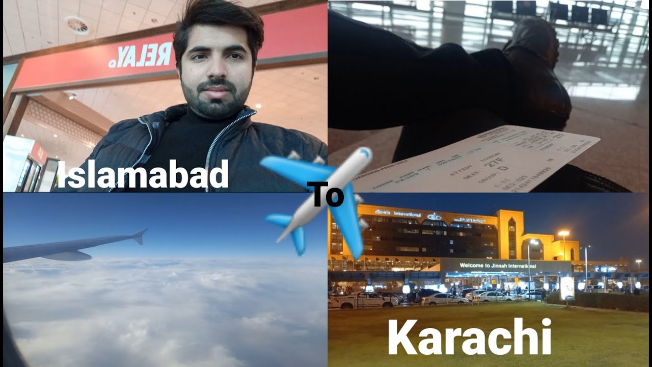 Islamabad to Karachi ✈✈ | PIA | Pakistan International Airline