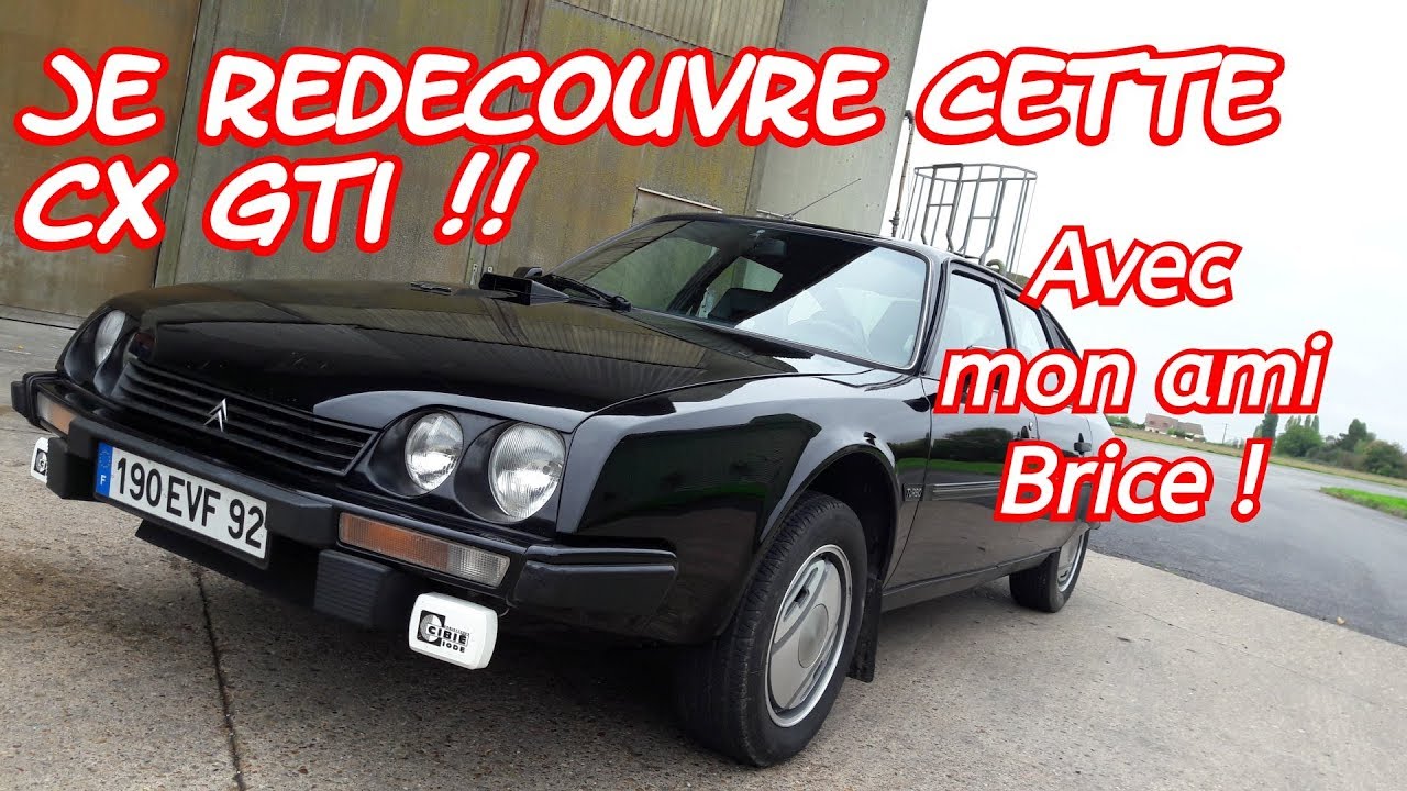 JE REDECOUVRE LA CITROEN CX GTI TURBO 1 !! VIVE LES ANNEES 80 #1