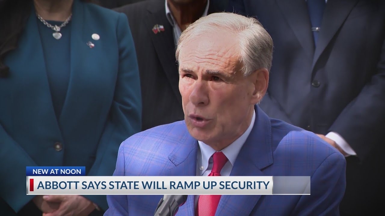 Texas Gov. Abbott announces increase in patrol