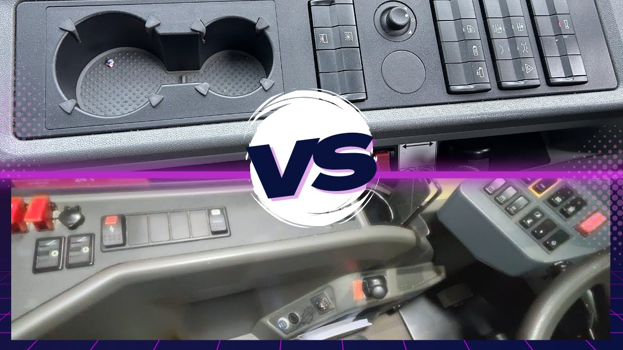 Ablagencheck im Mercedes Citaro vs Solaris  Urbino