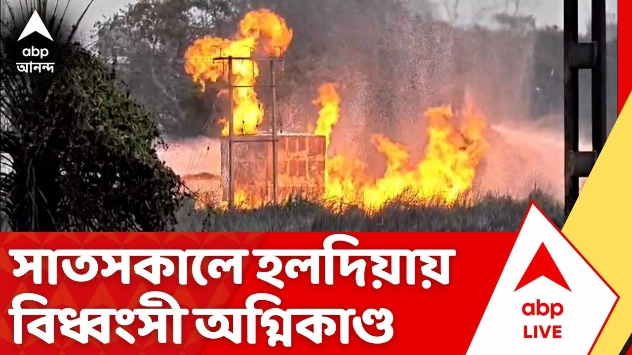 Haldia Fire News: সাতসকালে হলদিয়া পেট্রোকেমিক্যালস্-এর ন্যাপথার পাইপলাইনে বিধ্বংসী অগ্নিকাণ্ড | ABP
