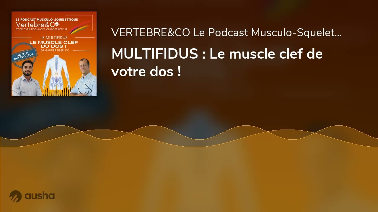 MULTIFIDUS : Le muscle clef de votre dos !