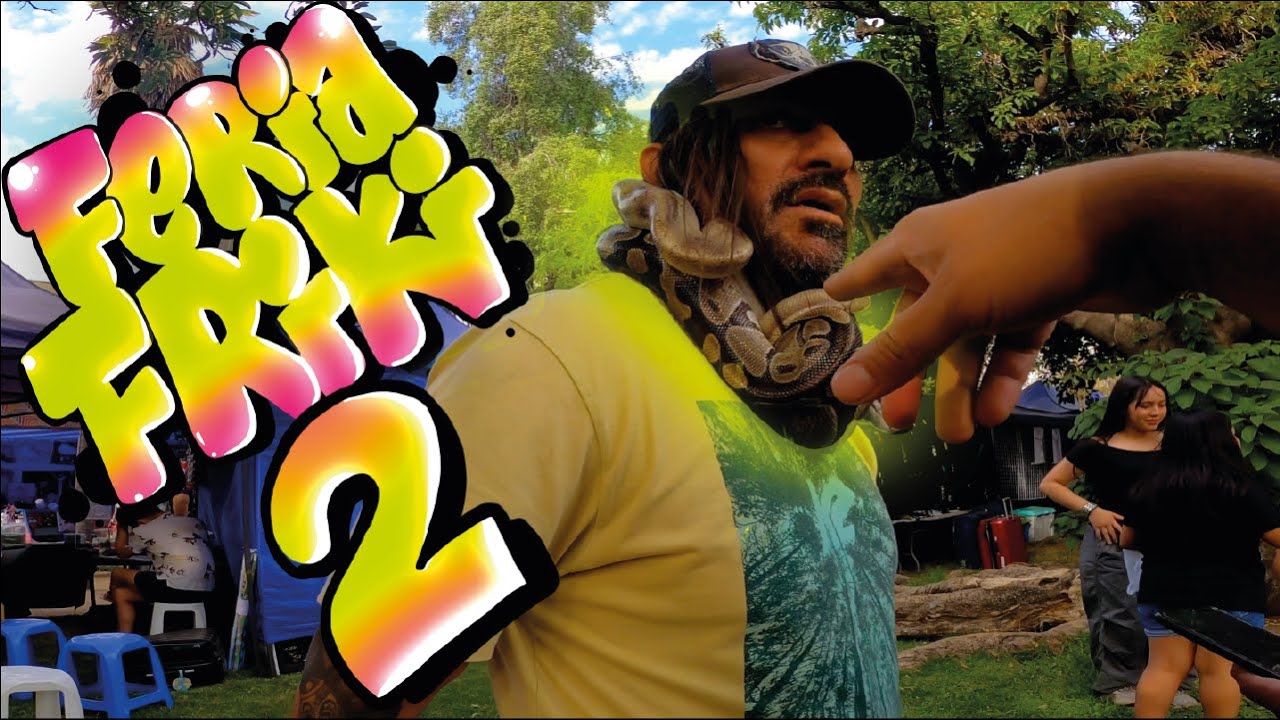 FERIA FRIKI PARTE 2 !! 🐍🐍 🤯🤯 LOS GOONIES EN STGO