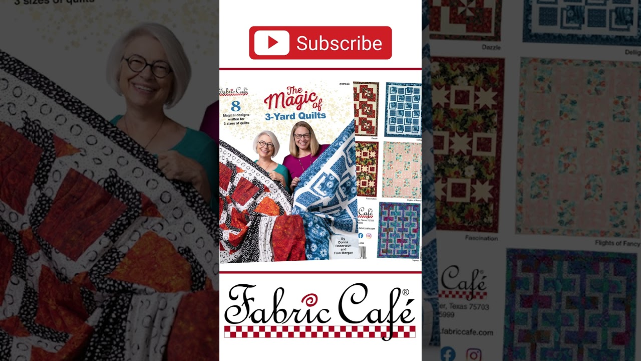 New ✨MAGIC✨ of 3-Yard Quilts Book!