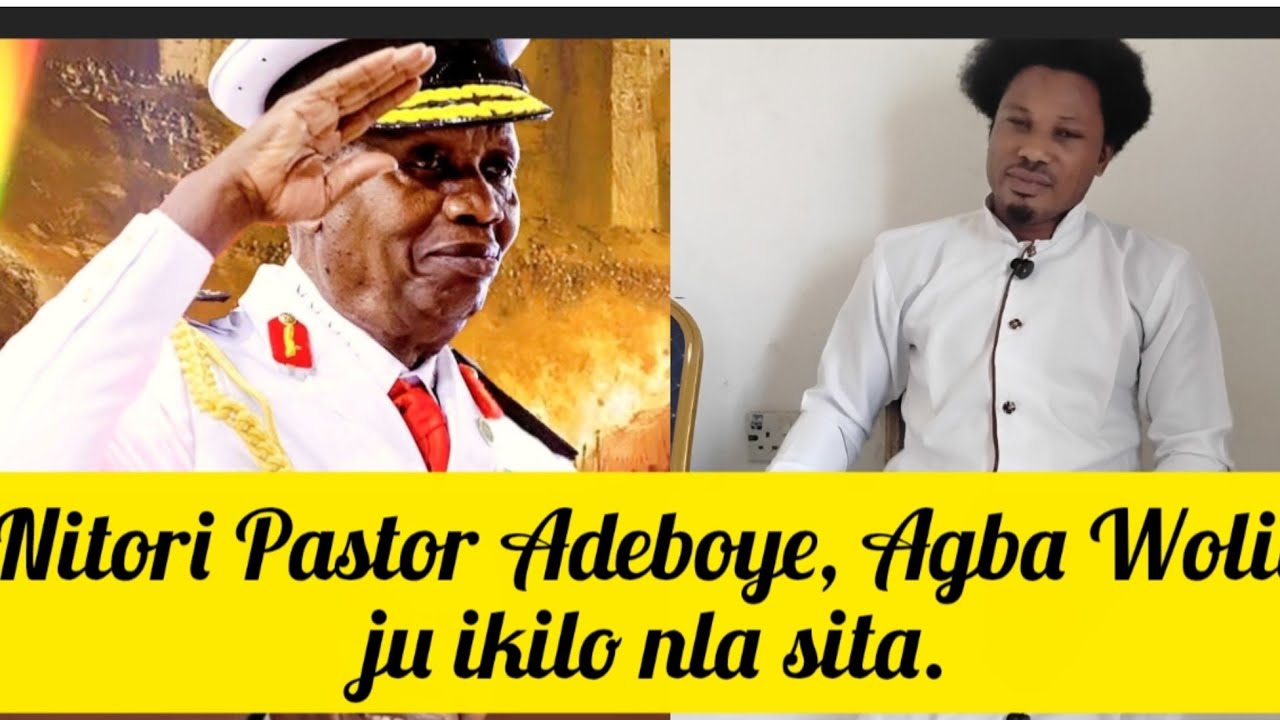 Nitori Pastor Adeboye, Agba Wolii yii ju ikilo nla sita. Ikilo to lagbara pupo ni