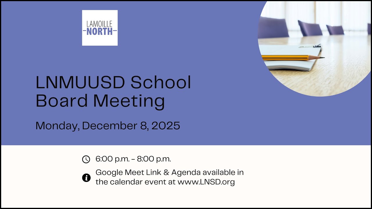 LNMUUSD Board Meeting 12.8.25