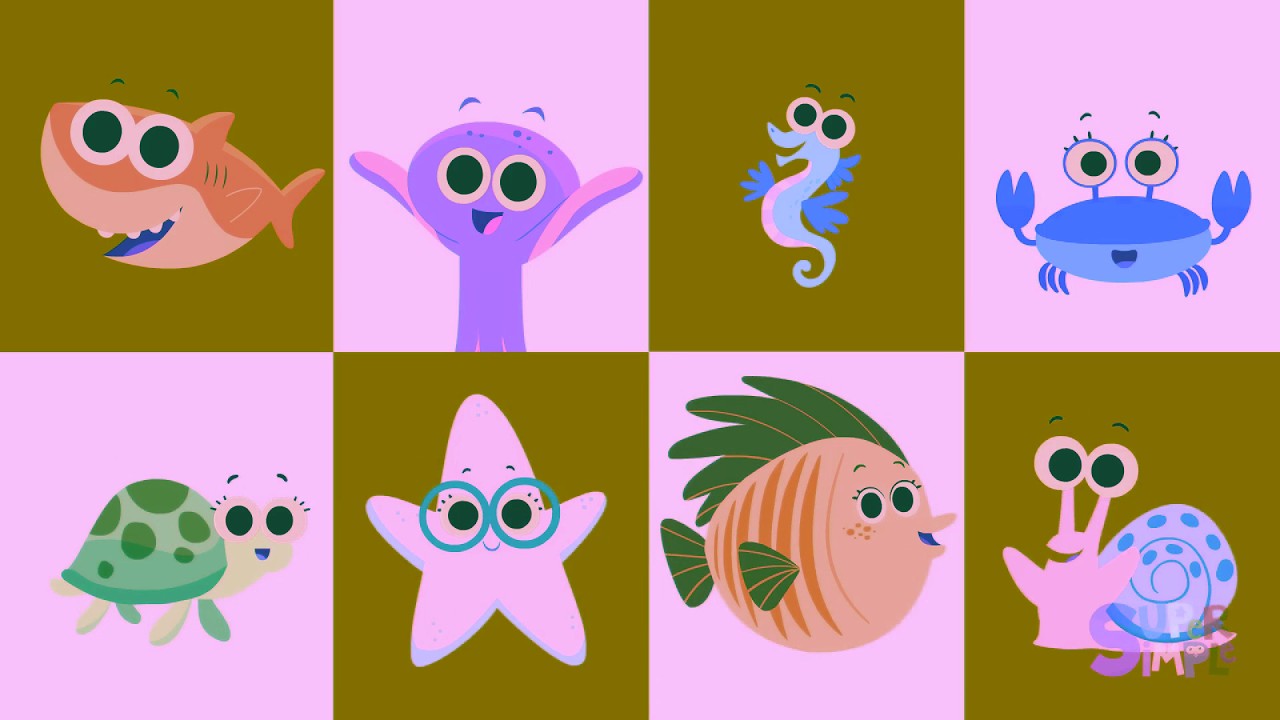 Super Simple Songs Line Up Everybody Line Up Finny the Shark Effect (Sponsored by Preview 2 Effects)