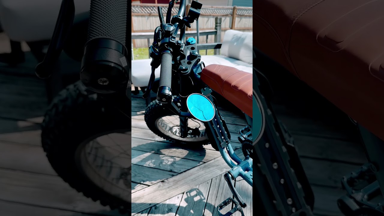 Super73 R-Adventure w/ Loomenade Handlebar Mirrors install  