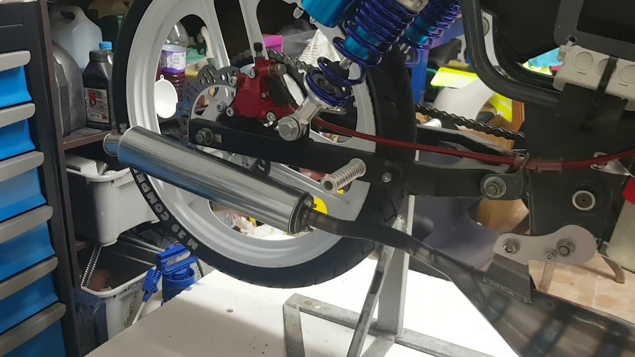 Un Proto vario hybride 👍 ( mbk 51 ev, kit 88cc conti derbi euro 2 mvt DD) g1 g2 g3