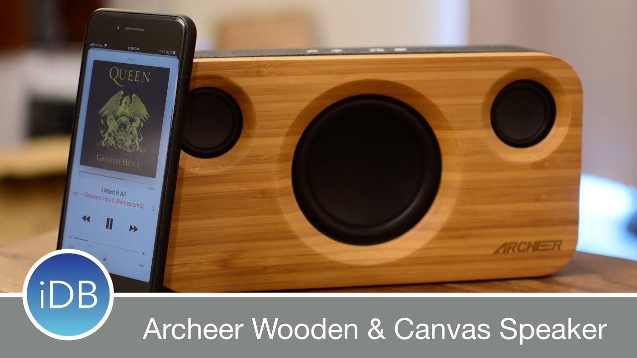 Does Bamboo & Canvas Class up this Affordable Archeer Speaker?