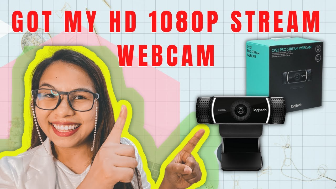 LOGITECH C922 PRO STREAMING WEBCAM: UNBOXING AND REVIEW 2021 | EULIE TAN