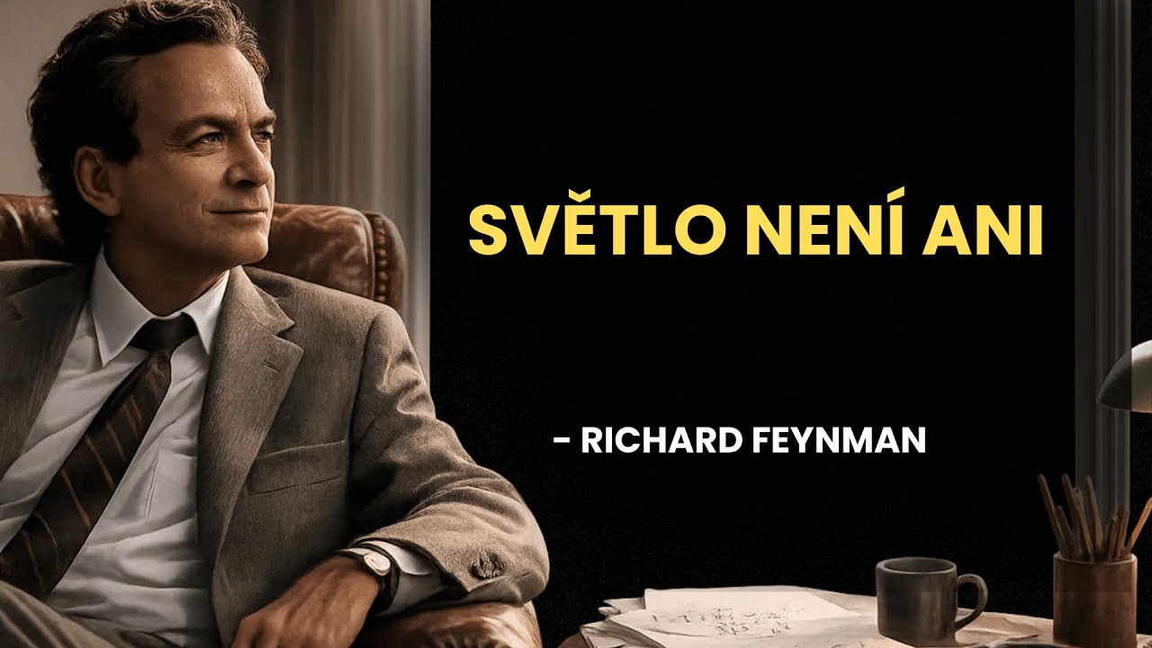 Feynman vysvětluje, proč světlo není ani VLNA, ani ČÁSTICE