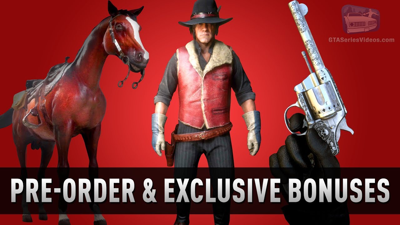 All Pre-Order and Exclusive Bonuses for Red Dead Online and Red Dead Redemption 2