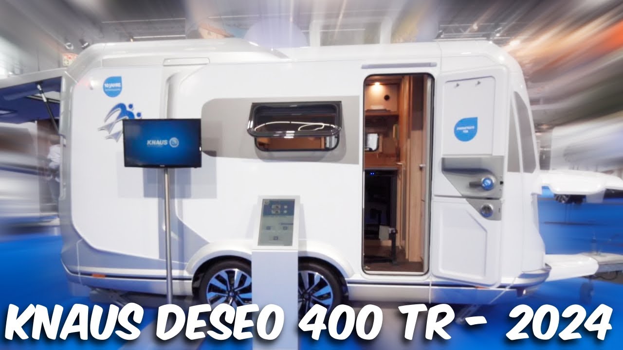 Knaus DESEO 400 TR (2024) 🦊 Wohnwagen und Transportanhänger in Einem