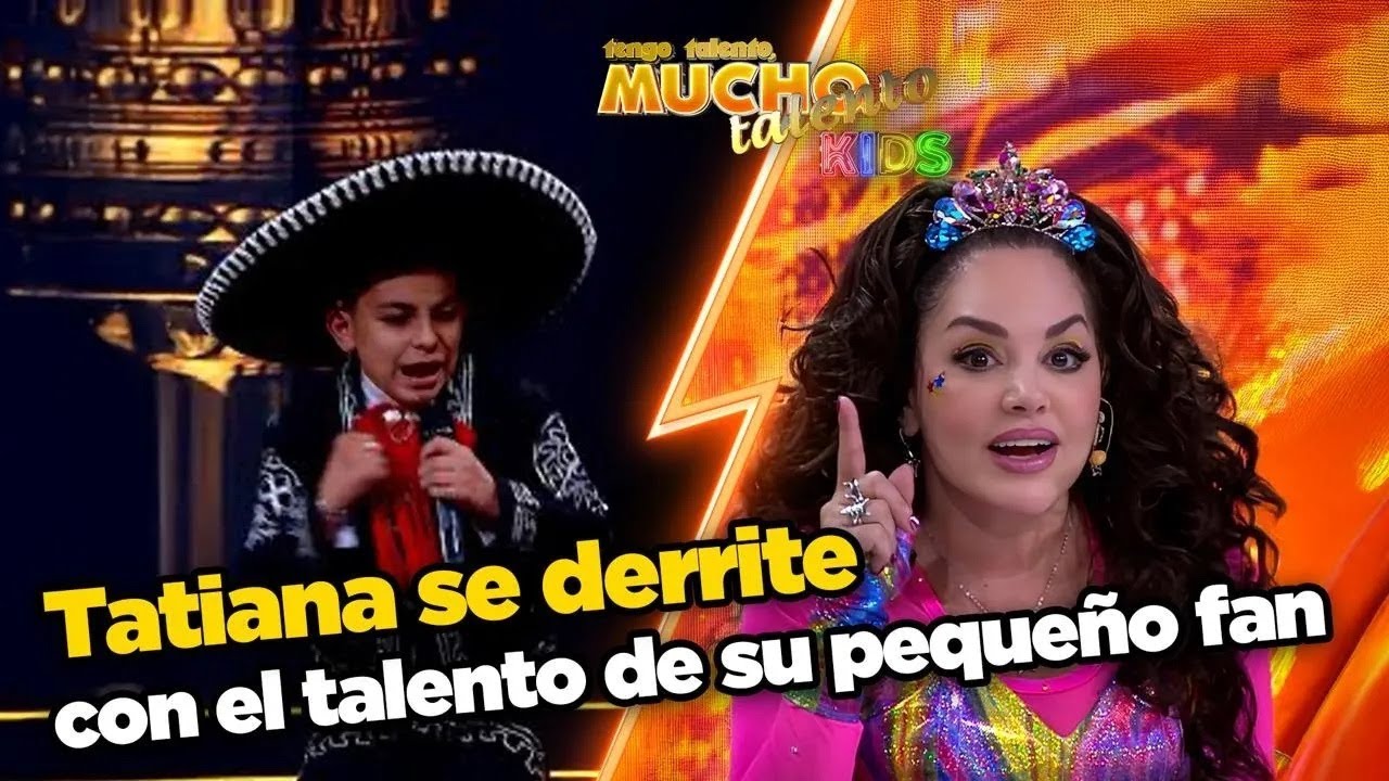 El fan de Tatiana la sorprendió con su gran voz | Episodio 1 | Tengo Talento Mucho Talento Kids