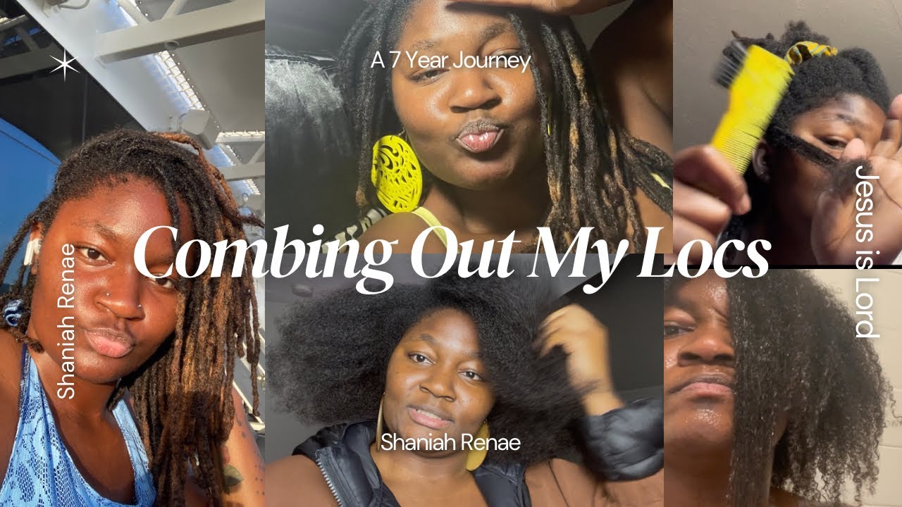Combing Out My Locs After 7 Years 