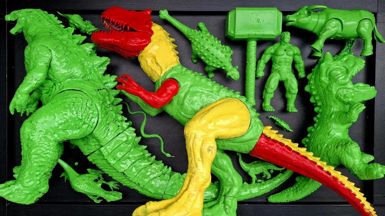 Dinosaurus Jurassic World Dominion:T-Rex/Brachiosaurus/Skibidi/Kingkong/Spiderman/Mosasaurus