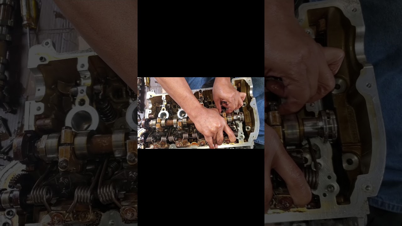 MINI COOPER N18 INSTALLATIONS VALVETRONIC  AND INTAKE CAMSHAFT AND EXHAUST CAMSHAFT