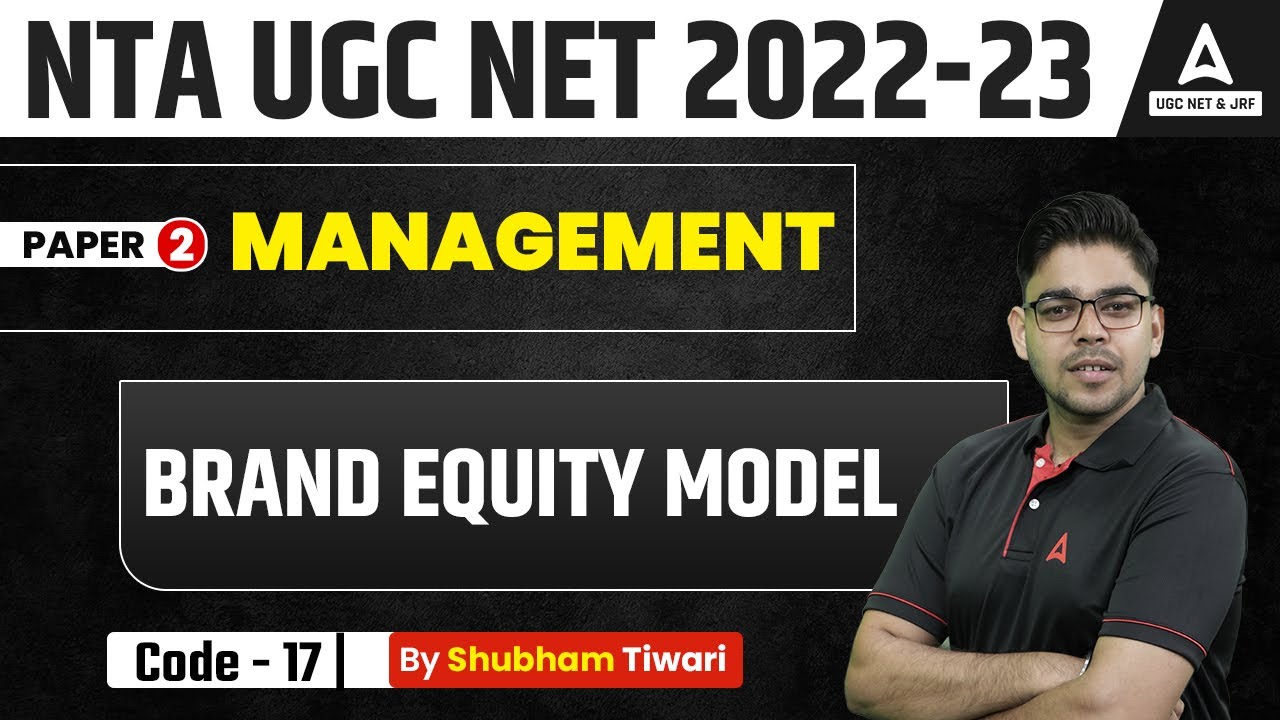 Brand Equity Model | Management Paper 2 | UGC NET 2023