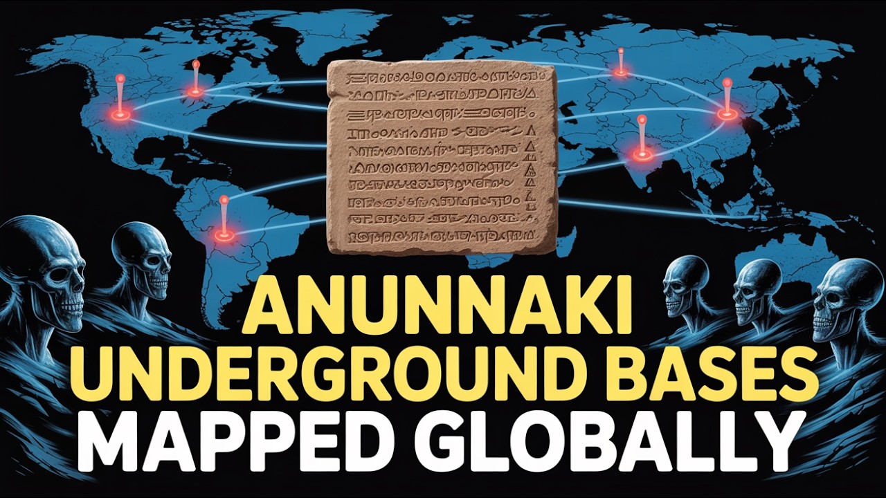 What Sumerian Maps Reveal About the Anunnaki's Global Grid of Underground Bases | History For Sleep
