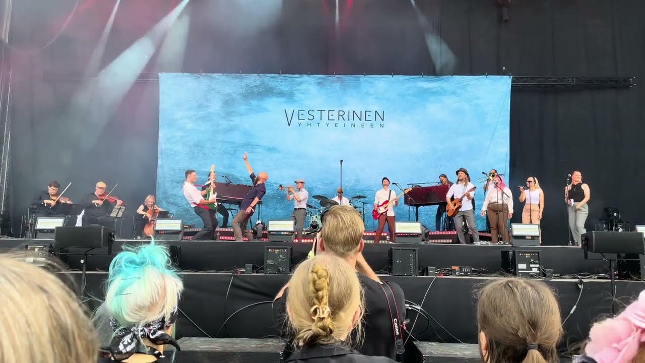 Vesterinen yhtyeineen: Maailma Palaa LIVE 28.6.2024 Provinssi