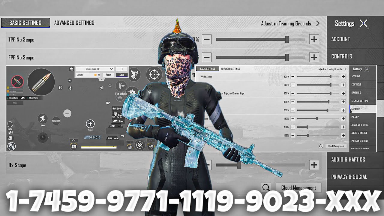 Bgmi Sensitivity Settings 🔥2026 Zero Recoil Sensitivity Code in Bgmi/Pubg | Bgmi 4.5 Sensitivity
