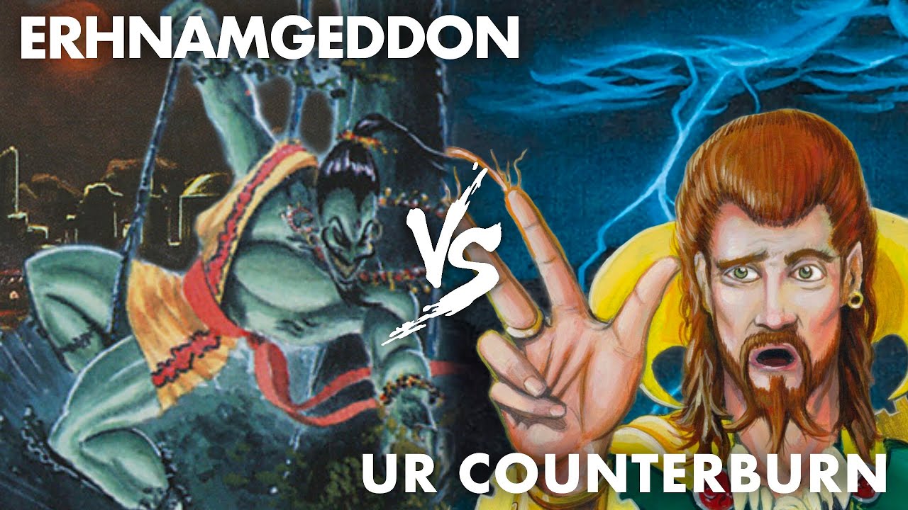 Old School MtG: Erhnamgeddon vs UR Counterburn