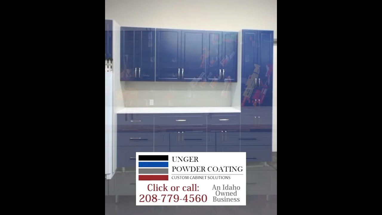 Powder Coated Cabinets by UPC.