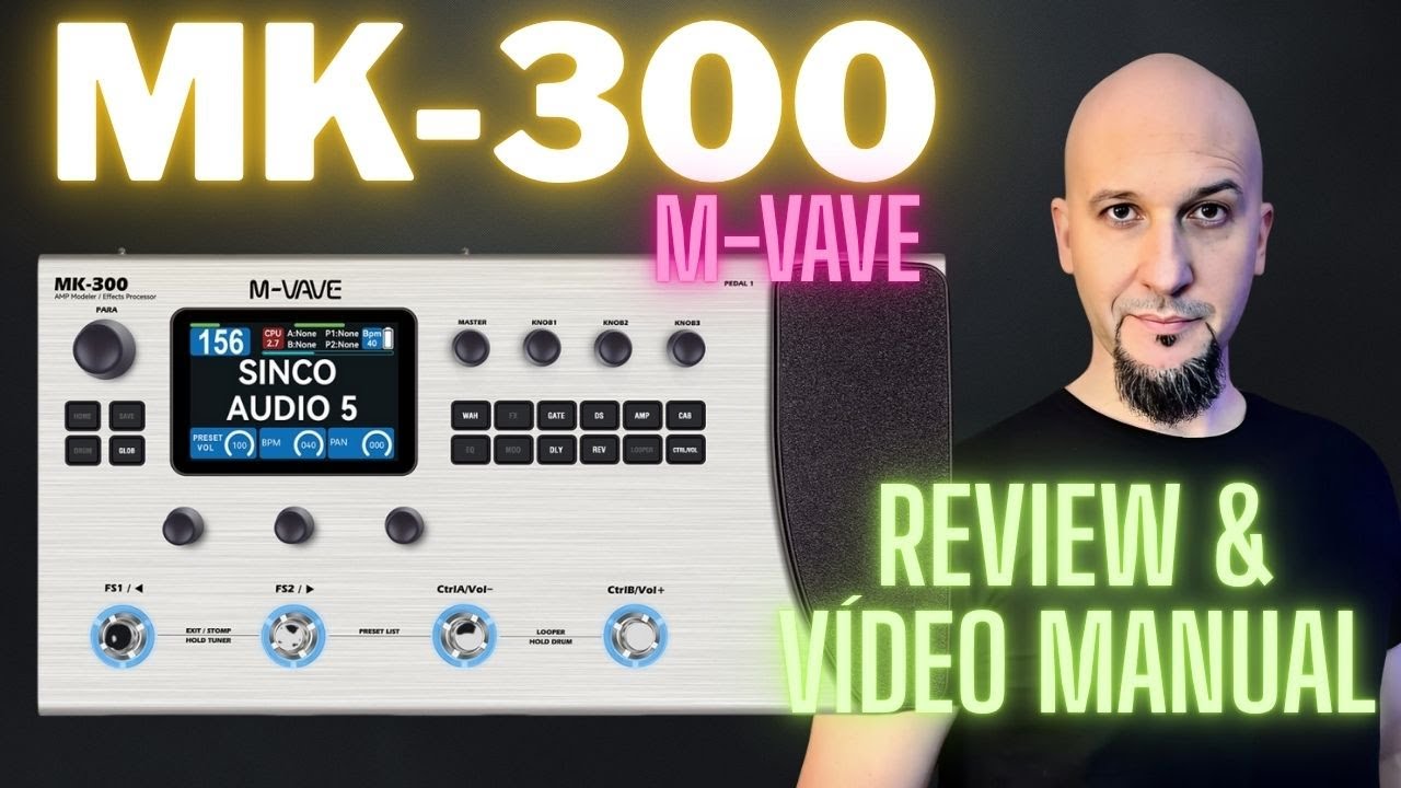 PEDALEIRA MK-300 - O VÍDEO DEFINITIVO I REVIEW & VÍDEO MANUAL COMPLETO