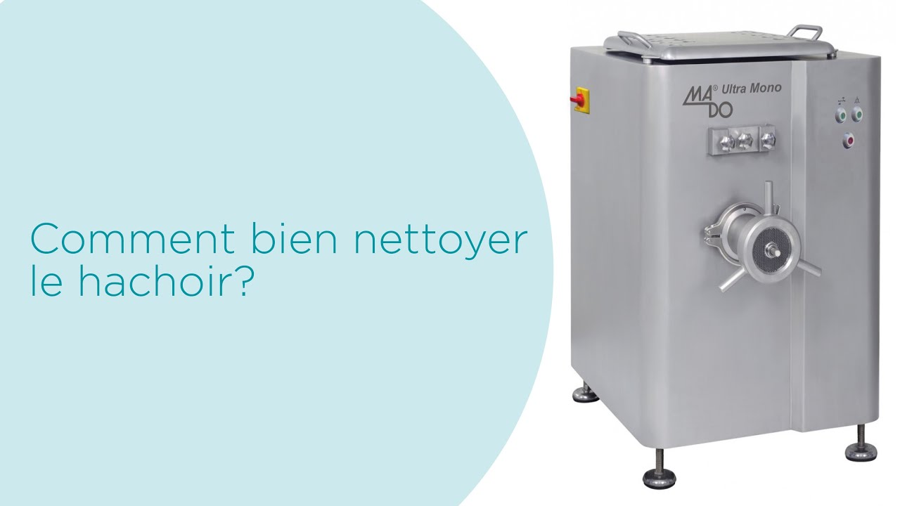 Boucher - Comment bien nettoyer le hachoir?
