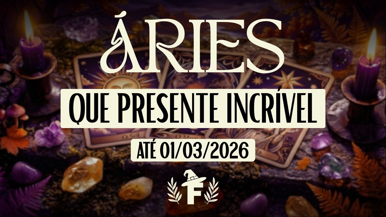 ÁRIES ♈︎ | NÃO TENHA MEDO!! | O QUE TÁ CHEGANDO VAI TE FAZER PULAR DE ALEGRIA! 😁