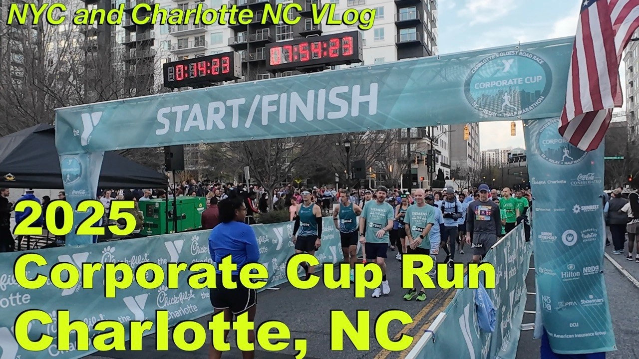 Charlotte NC  -  2025 Corporate Cup Marathon, 5k Run & Fun Run.