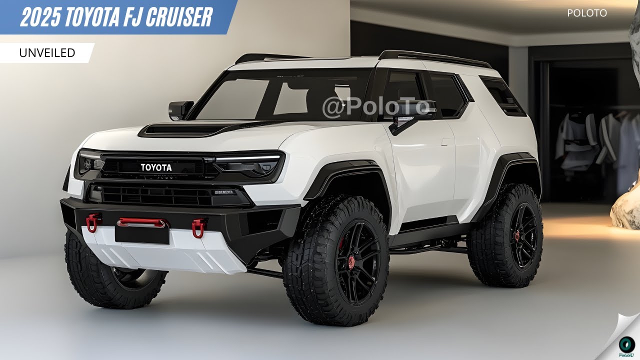 Новый 2025 Toyota FJ Cruiser открыт - возвращение культового внедорожника?