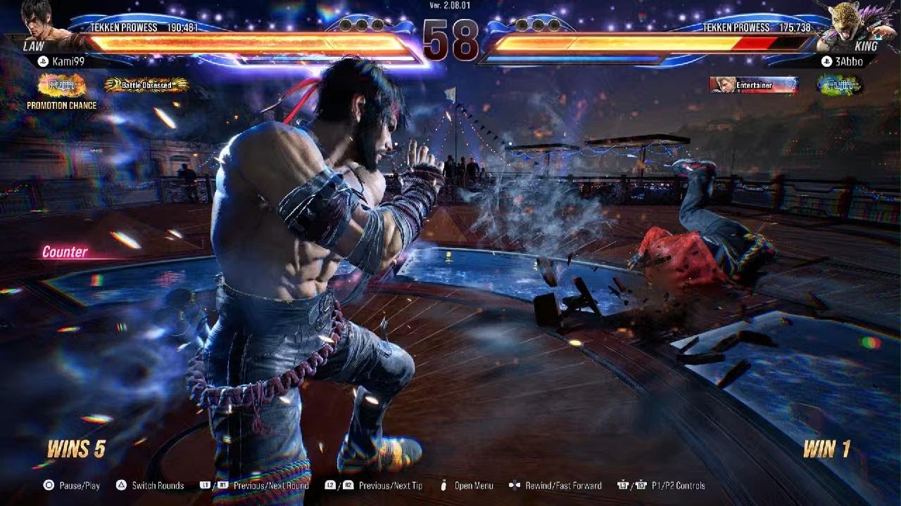 Law VS King TEKKEN