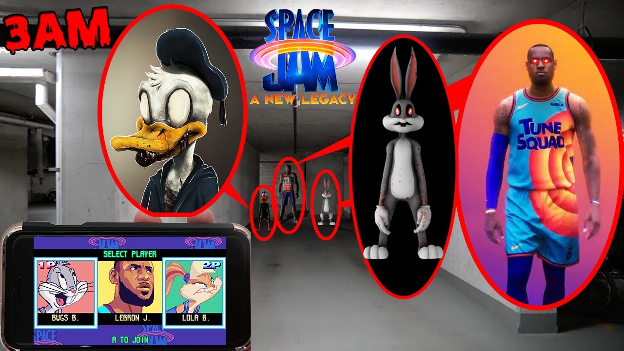 НЕ ИГРАЙТЕ В ИГРУ SPACE JAM В 3 ЧАСА НОЧИ, ИНАЧЕ ПОЯВЯТСЯ ПРОКЛЯТЫЕ ЛЕБРОН ДЖЕЙМС.EXE, ДАФФИ ДАК ...