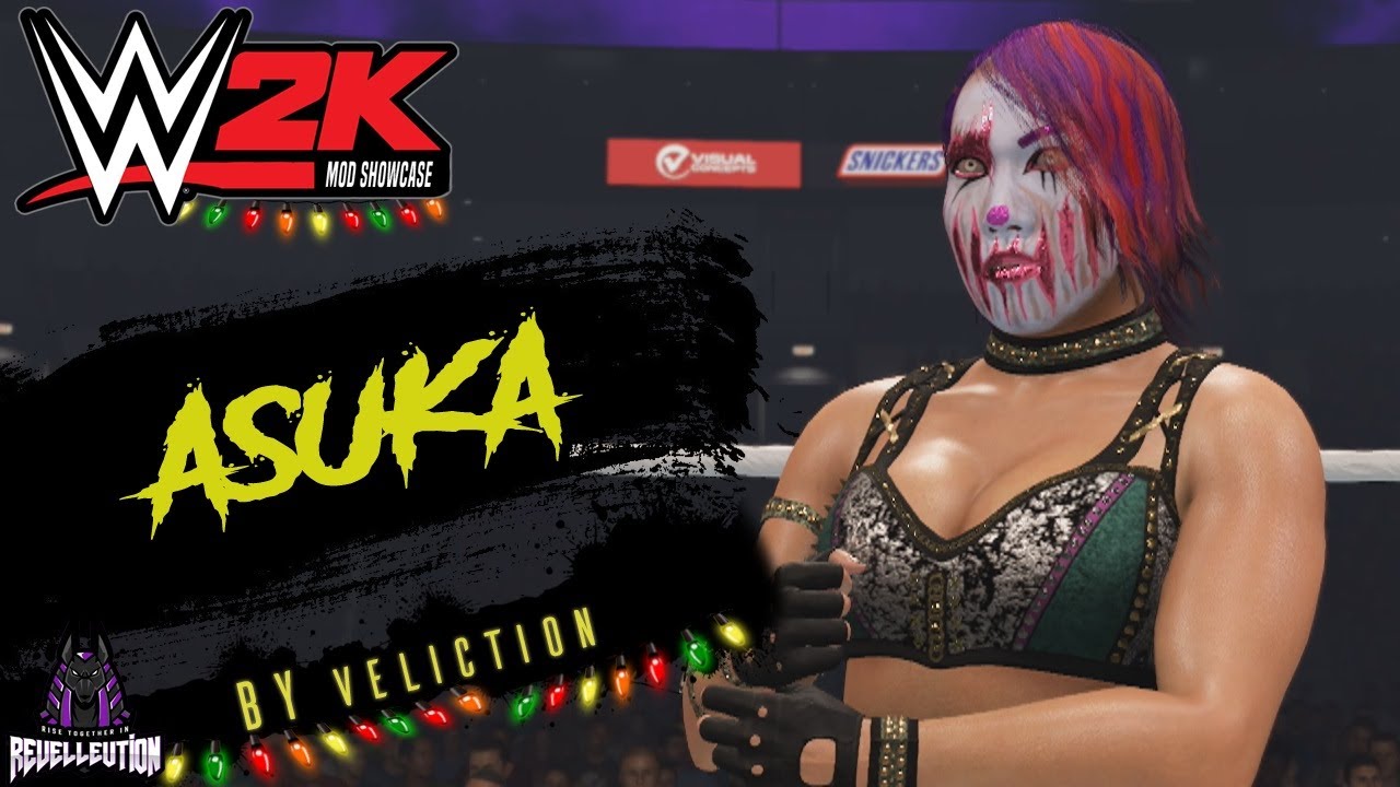 WWE 2K ModMas 2023: Asuka Mod #ModMas #WWE2K23