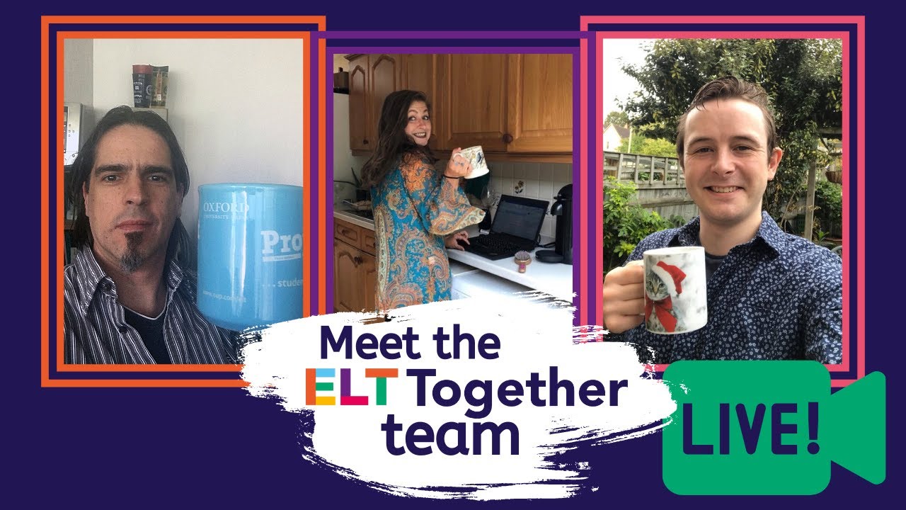 Meet the ELT Together team LIVE!