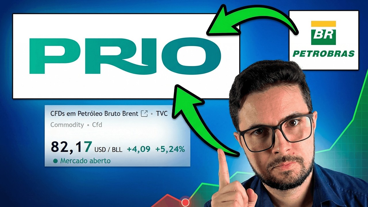 Petrobras (PETR4) e PRIO (PRIO3) São Oportunidade? Chegou a Hora de comprar? Petróleo Dispara