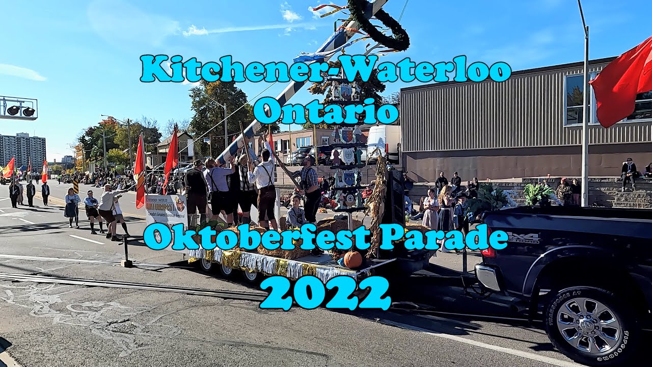 Oktoberfest Thanksgiving Parade. Kitchener-Waterloo 2022