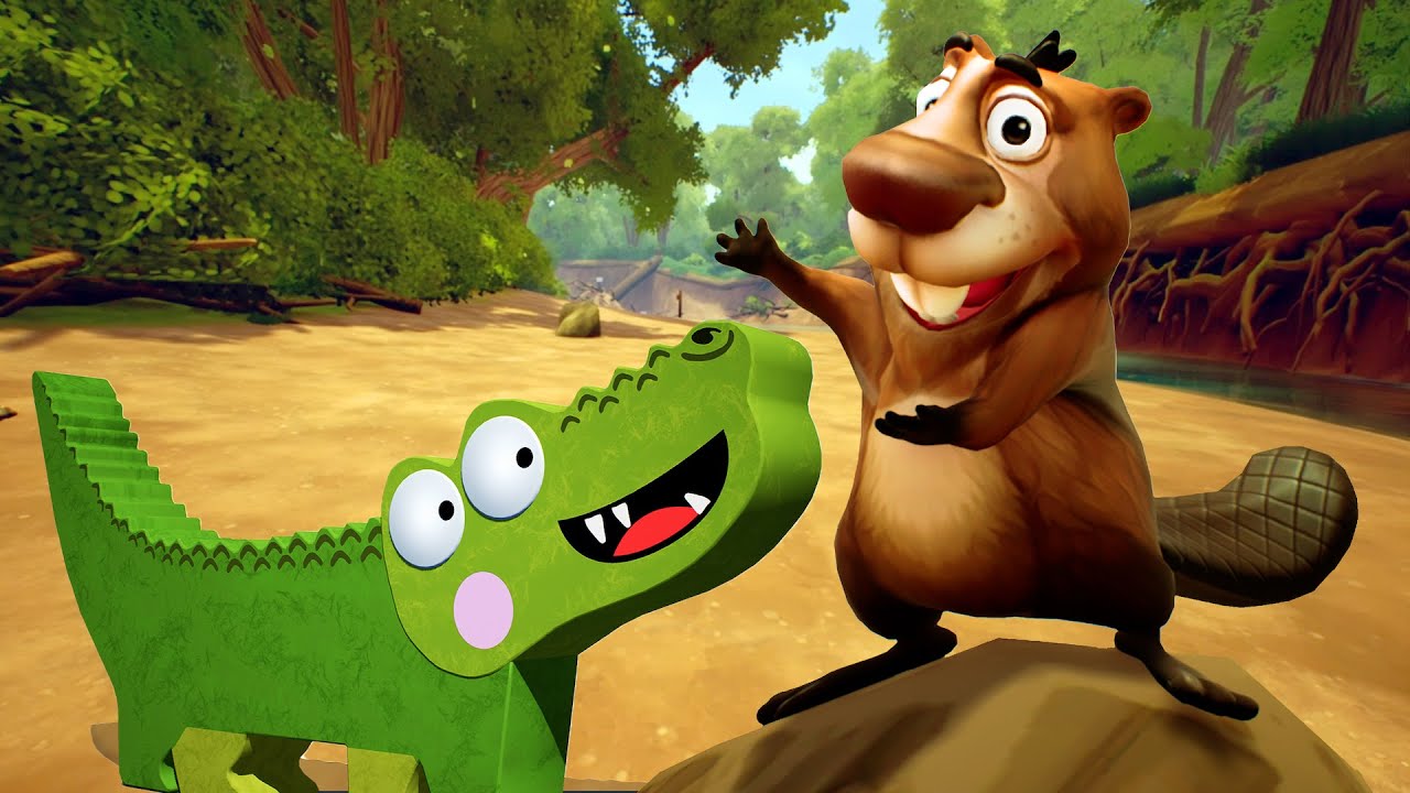 Kindergarteners Made Their Own Game | Silly Crocodile Plays