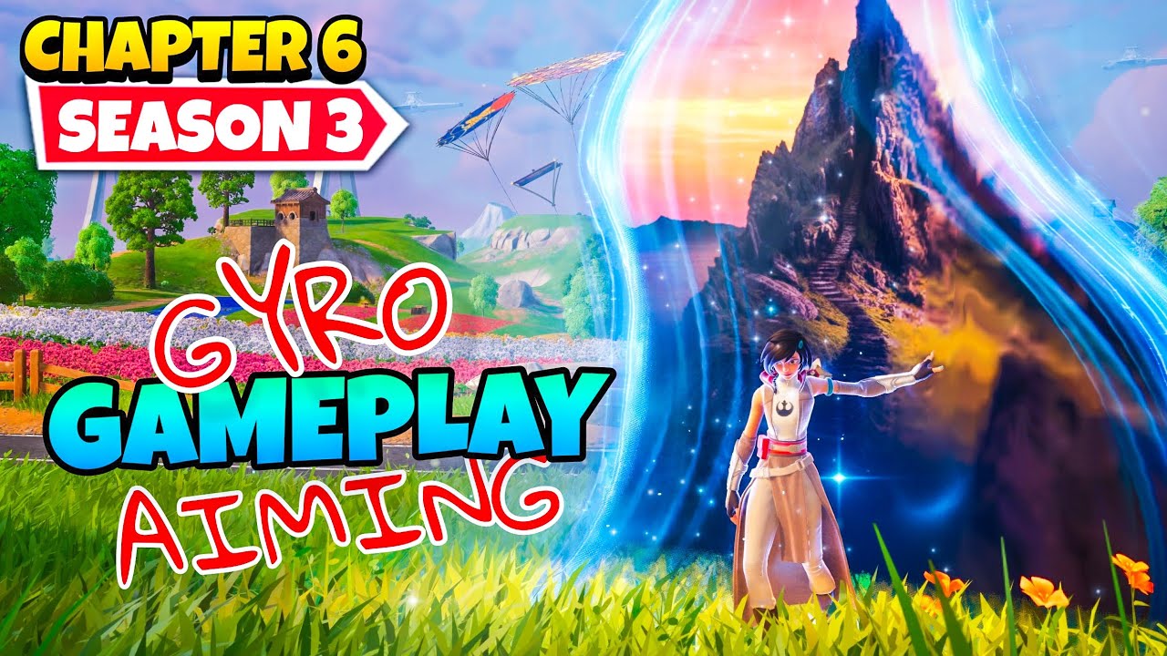 FORTNITE WITH GYRO AIMING GAMEPLAY [SEASON 03]