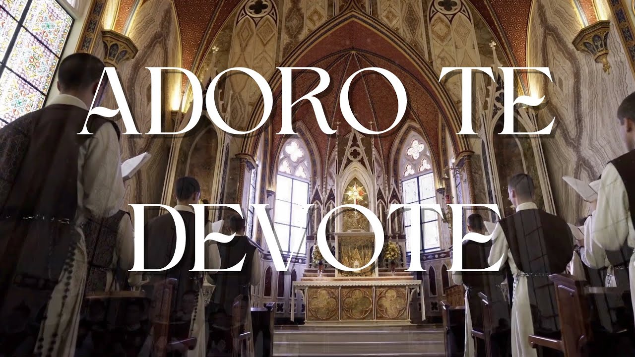 Adoro te devote | Gregorian Chant | Perennial Praise
