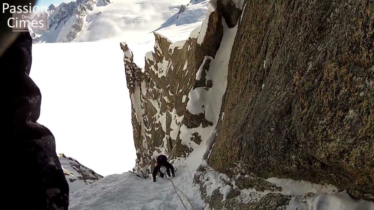 Goulotte Pellissier - Pointe Lachenal - Février 2013