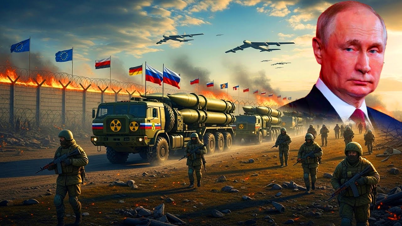 Xiisada Milatari Ee Xadhkaha Goosatay Hada Ee Bariga Yurub & Ruushka Oo Nukliyeerka & Duulaanka Qasa