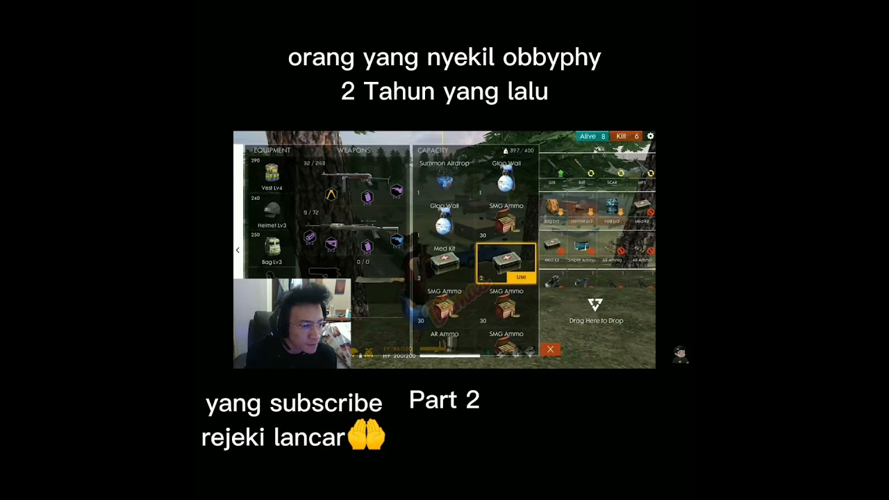 orang yang ngekil obbyphy 2 tahun yang lalu PART 2😍