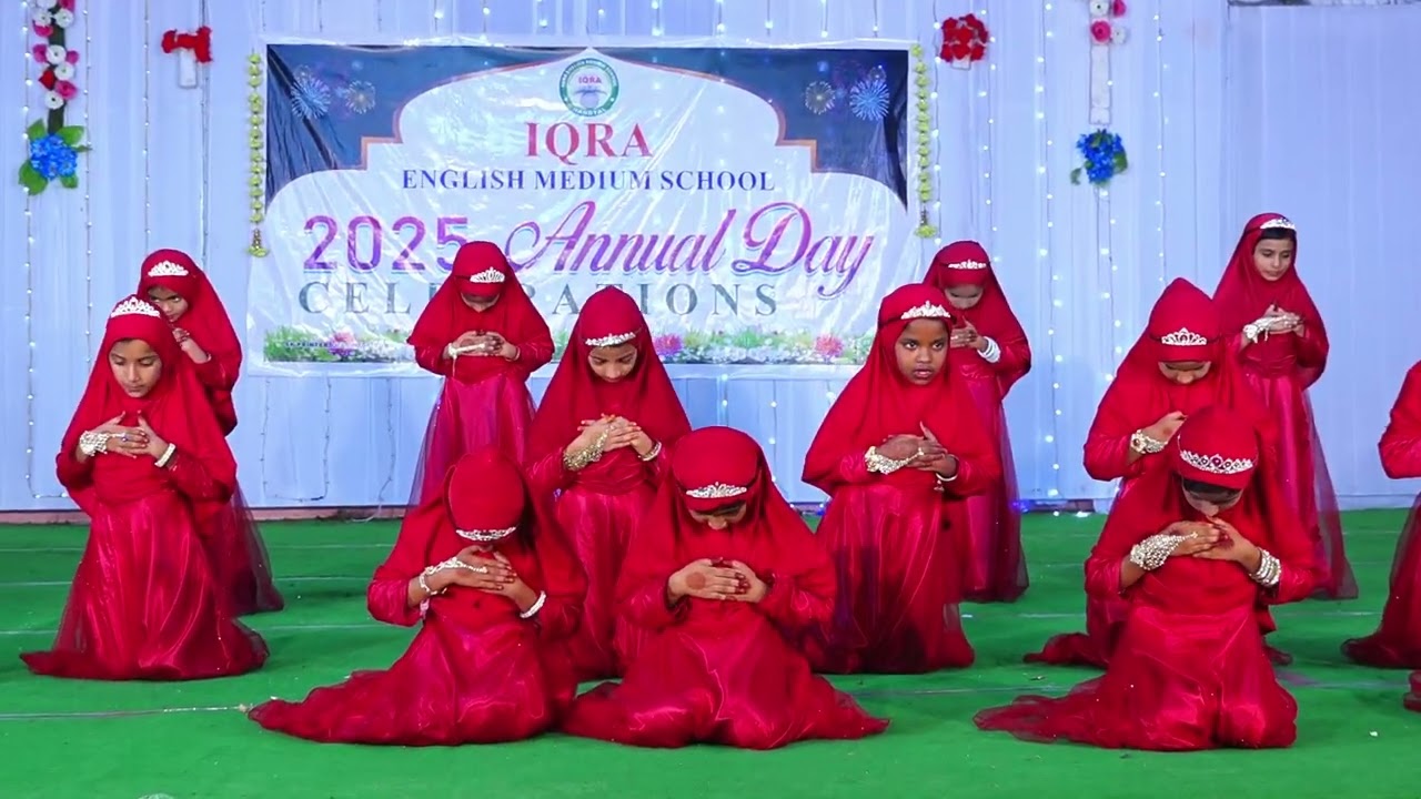 Iqra English Medium School Velgode Annual Day 2025 Mera Dil Badal De Naat
