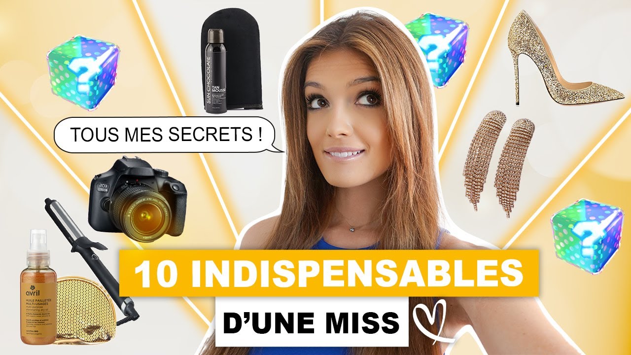 TU VEUX ÊTRE MISS ? LISTE DES INDISPENSABLES 👑 | Julie Tagliavacca