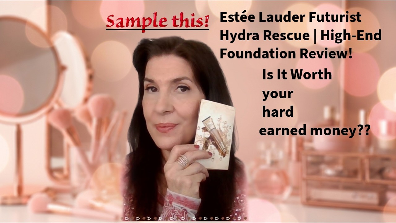 ESTÉE LAUDER Futurist Hydra Rescue Moisturizing Foundation/Review/Demo! Is It Worth $45 bucks???