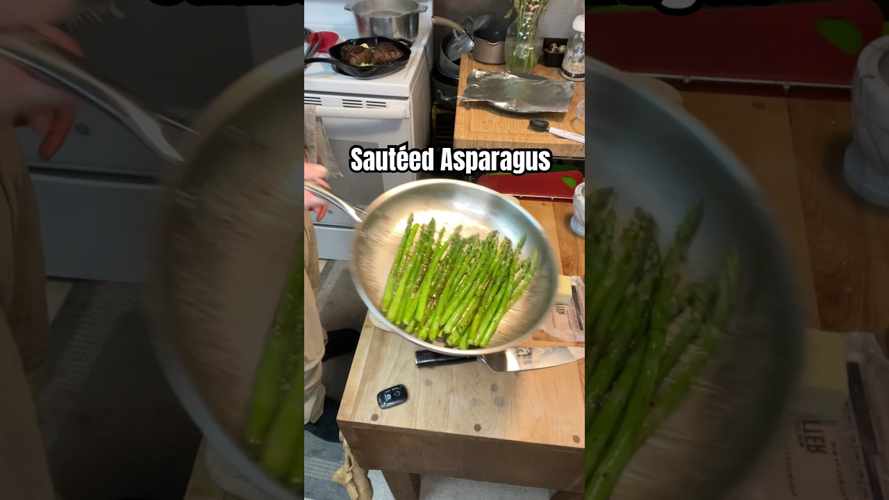 Saut&eacute;ed Asparagus