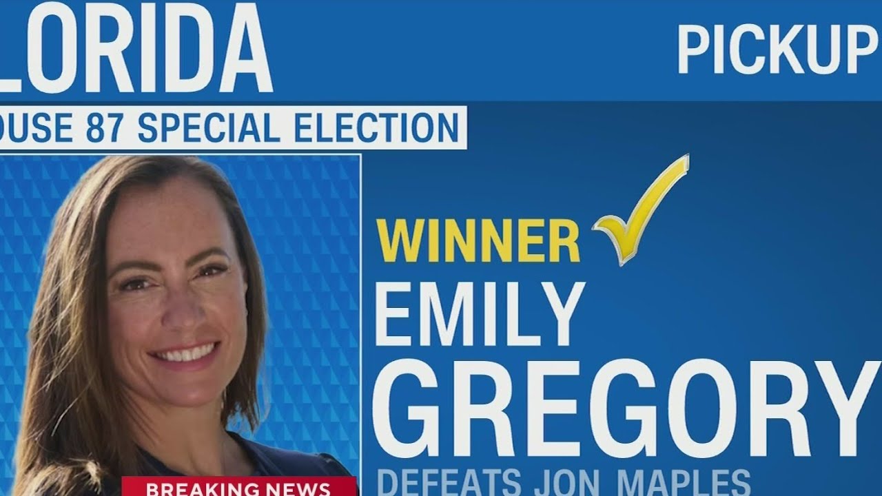 Florida Democrat flips seat in district that includes Trump's Mar-a-Lago resort